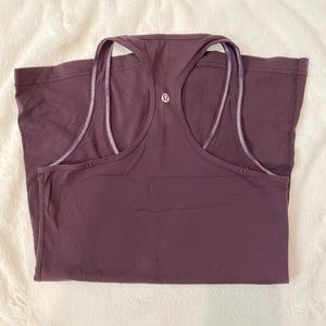 Lululemon Cool Racerback dark purple